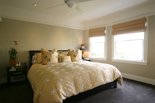 Master Bedroom, San Francisco interior design, accessories, accent lighting