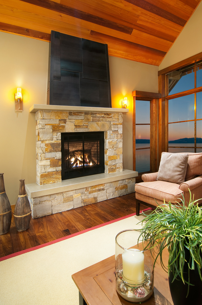 Lake Tahoe, San Francisco Interior Design, Interior Architecture, Cabin, modern cabin, contemporary kitchen, wood ceiling, open living, grand room, open loft, loft 