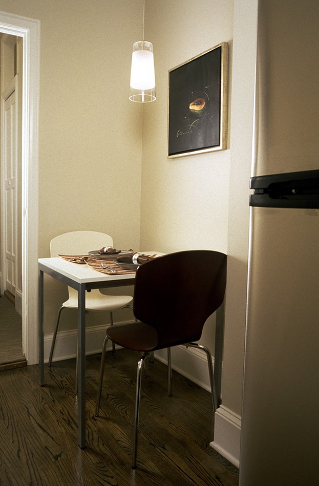 Small spaces, apartment living, eat in kitchen, small kitchen idea, kitchen design, interior design, san francisco interior design
